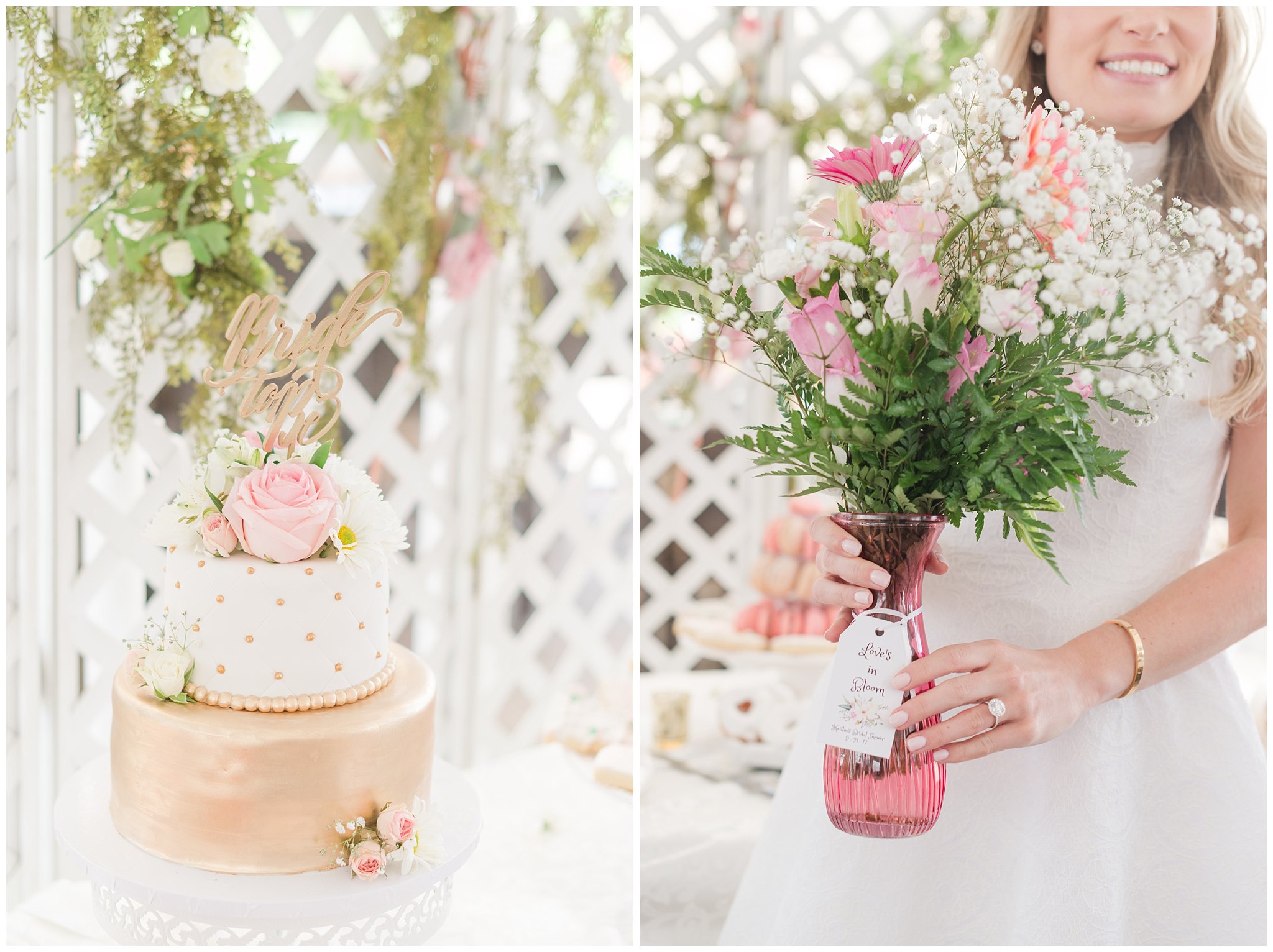 bridal shower cake