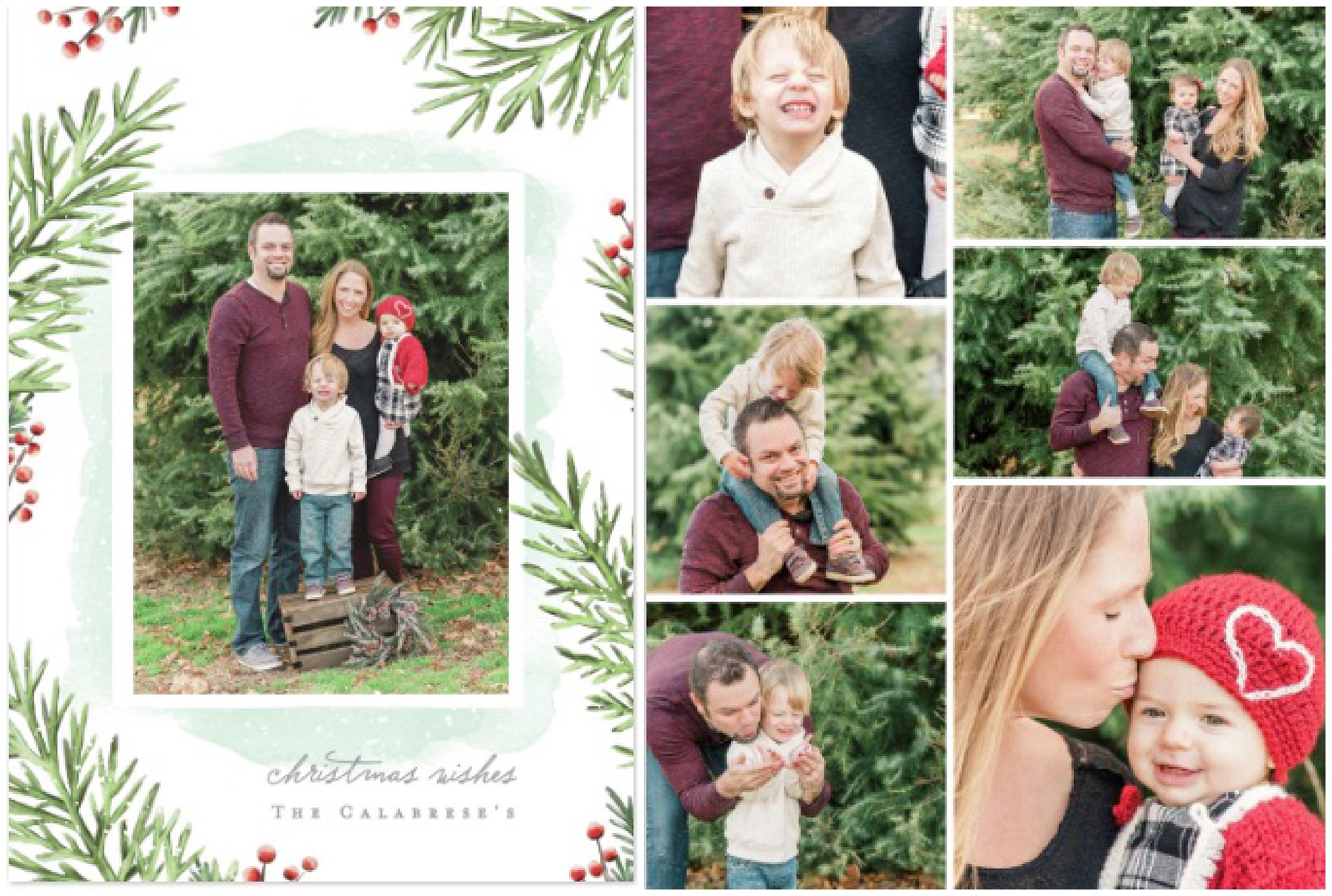 christmas mini session