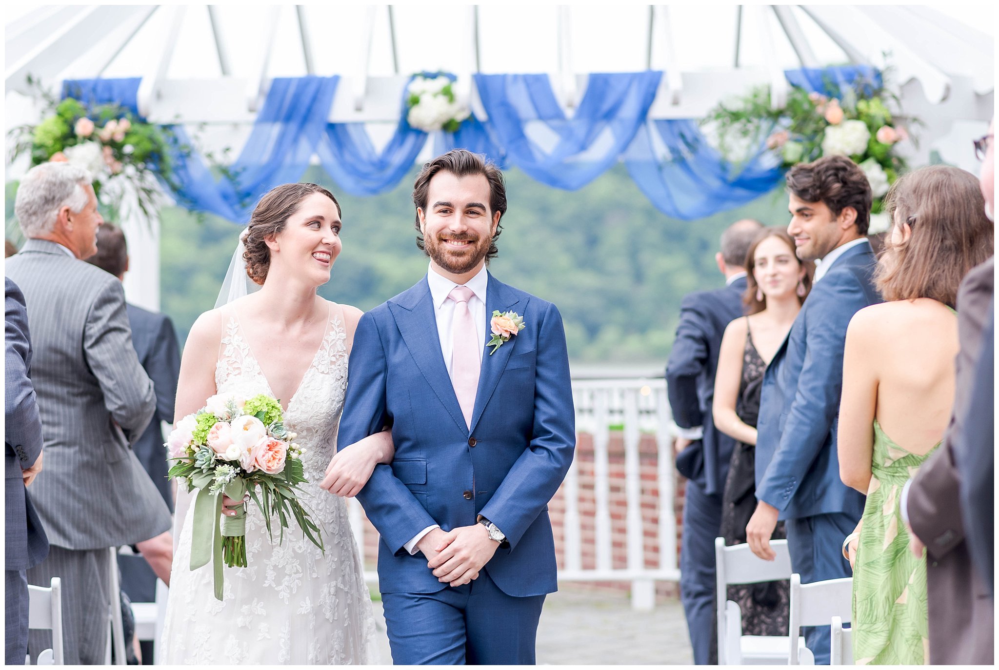 outdoor wedding ceremony