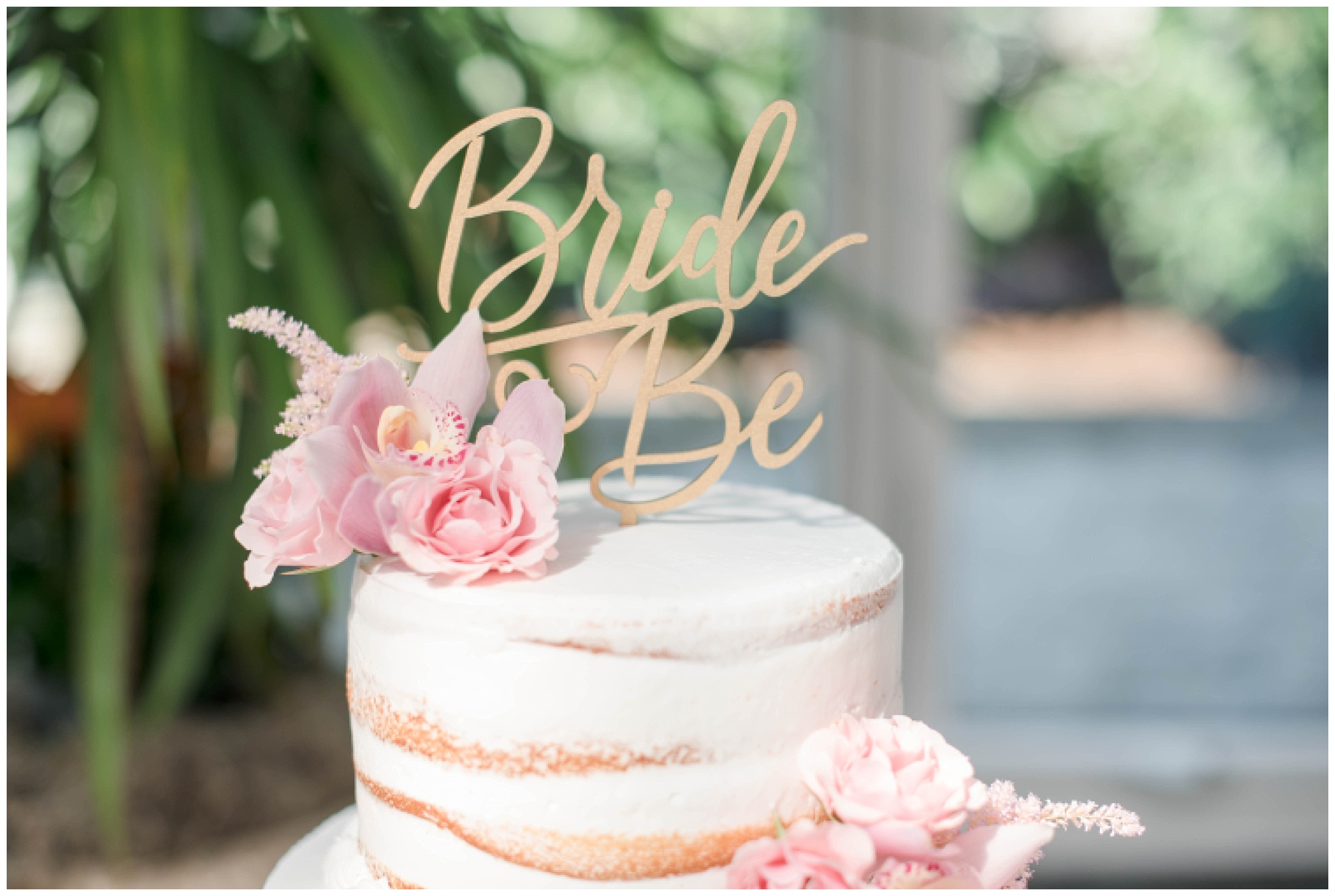 bride to be cake topper