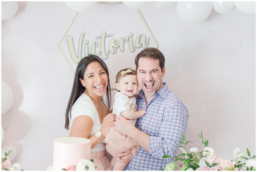 first birthday photo booth