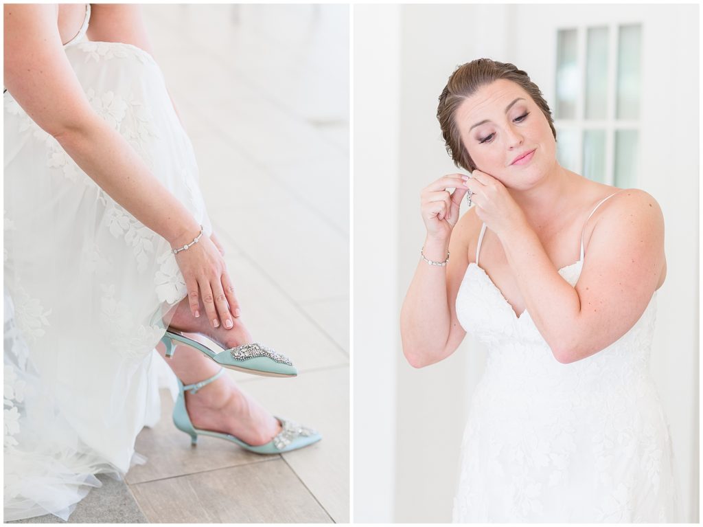 bride getting ready