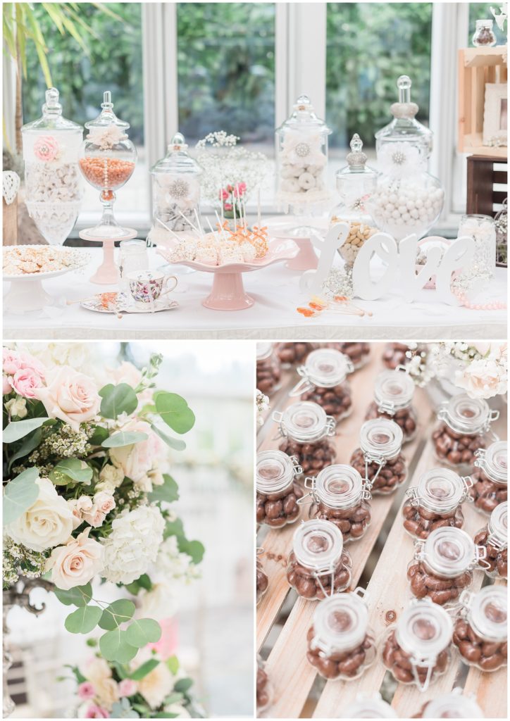 dessert table bridal shower