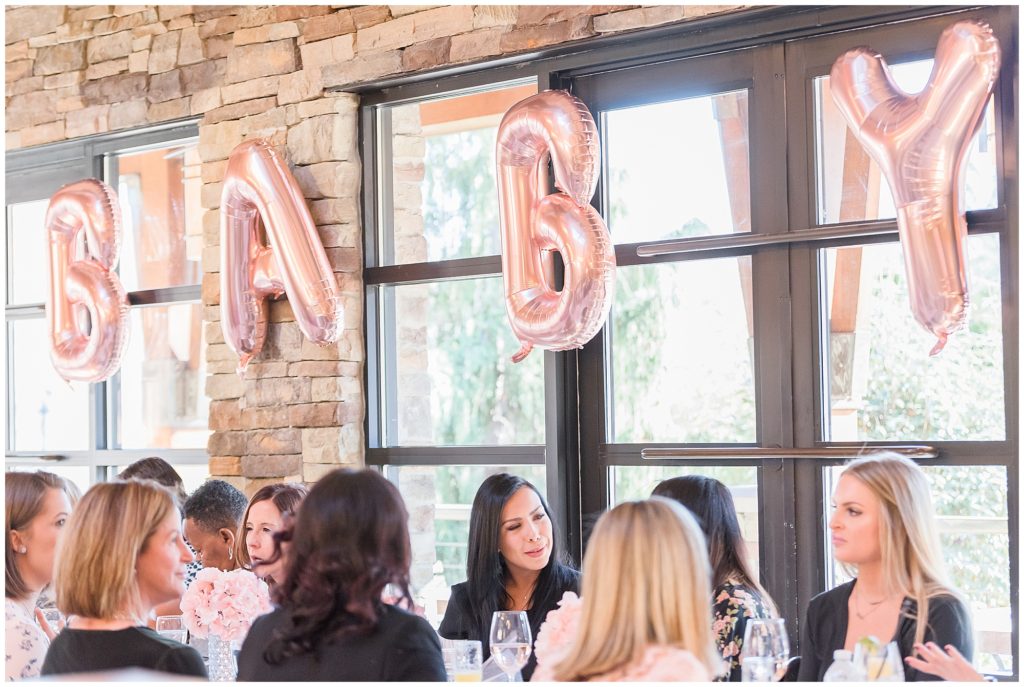 stone house at Stirling ridge baby shower