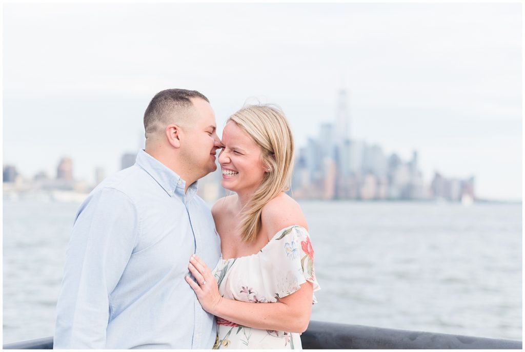 hoboken engagement photography