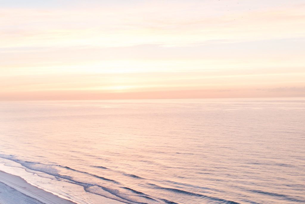 sunrise on the beach