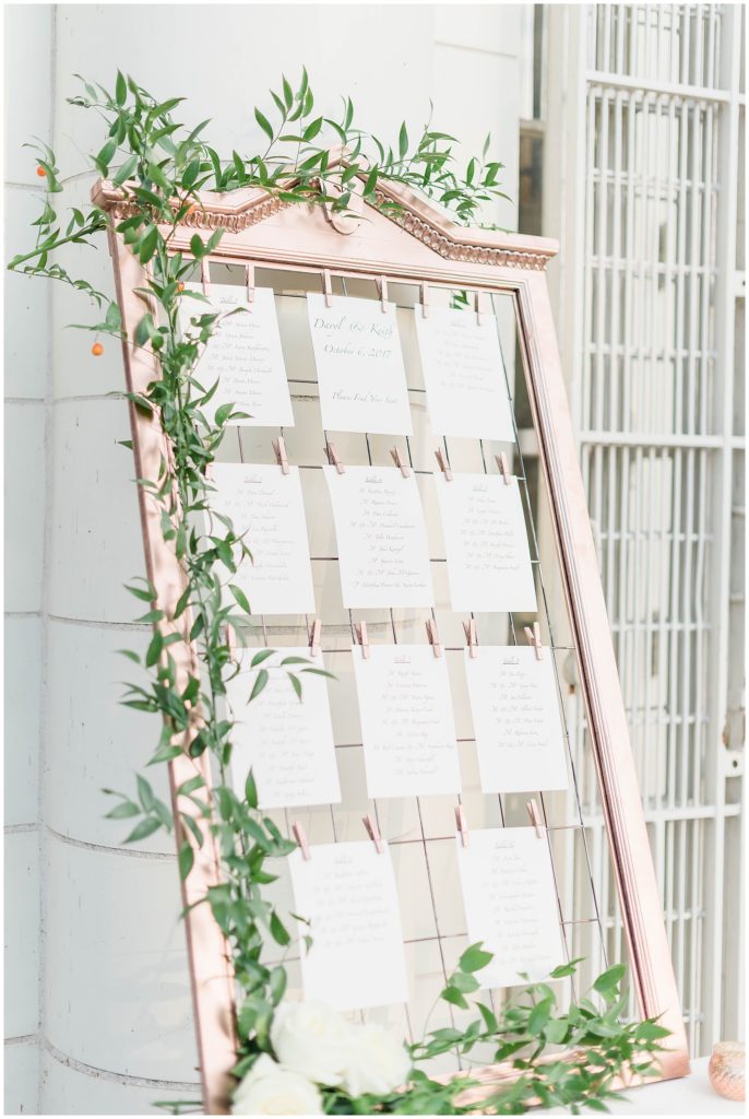 seating chart display