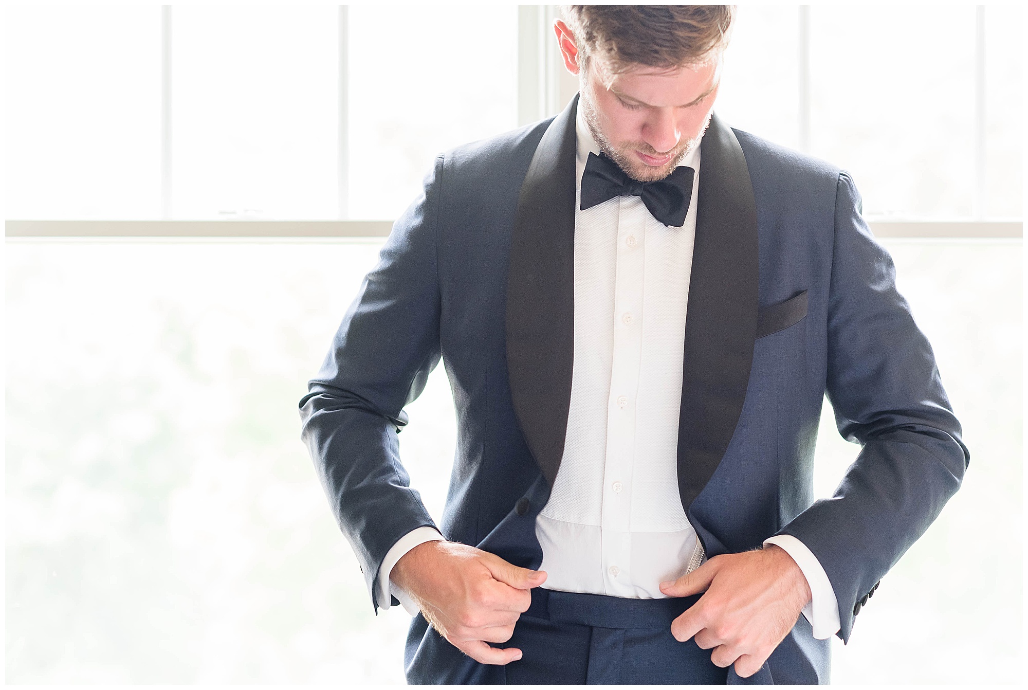 wedding day groom