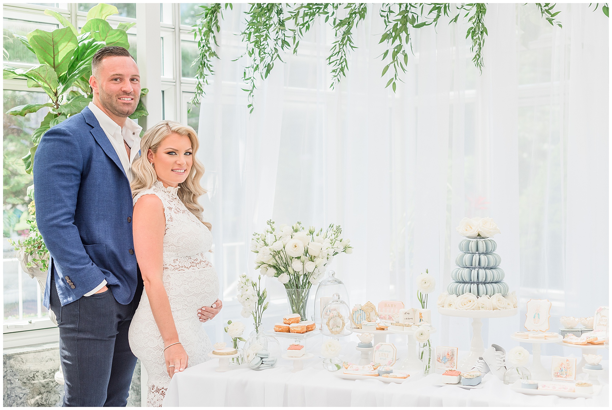 dessert table