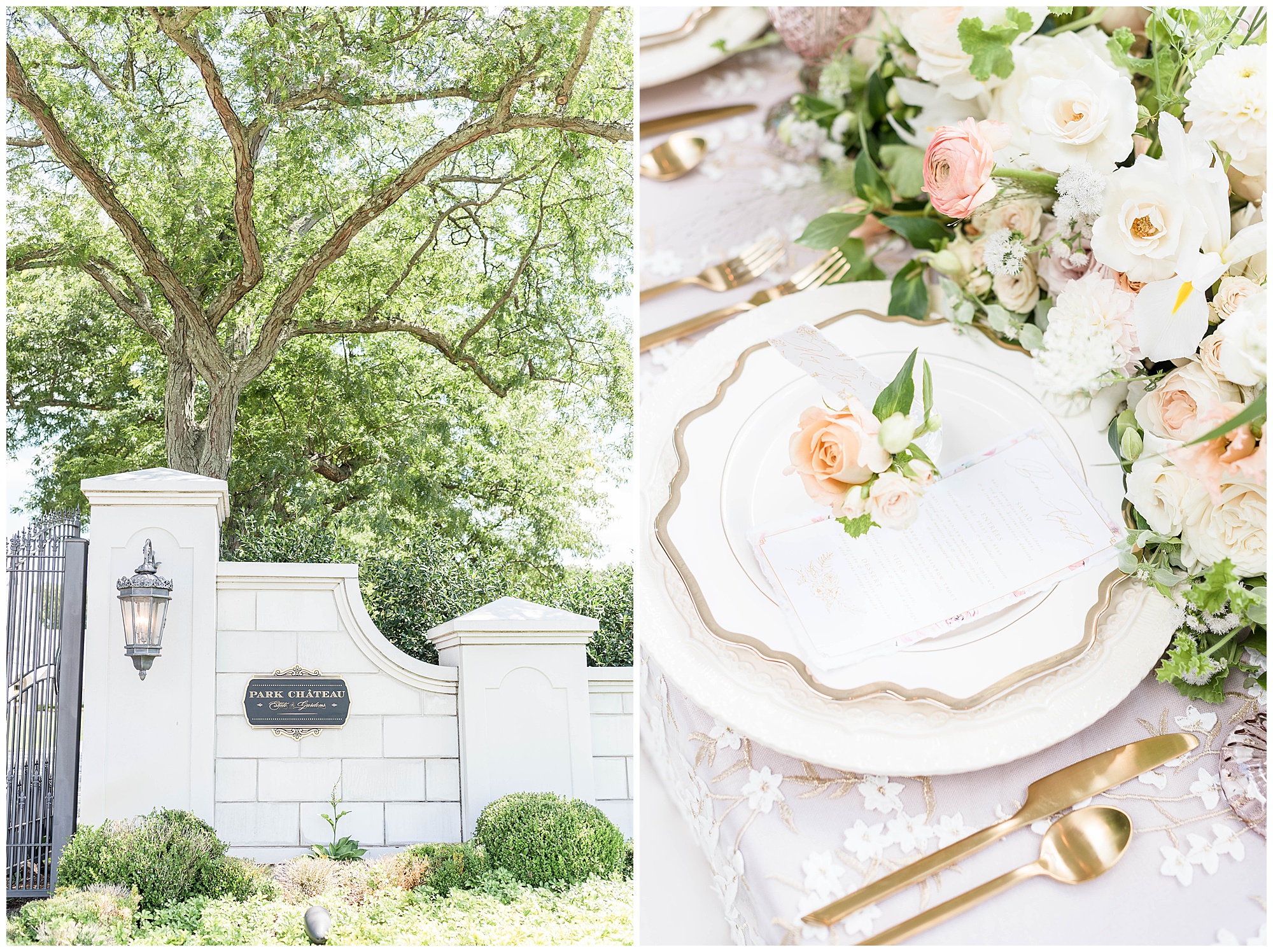 park chateau garden wedding