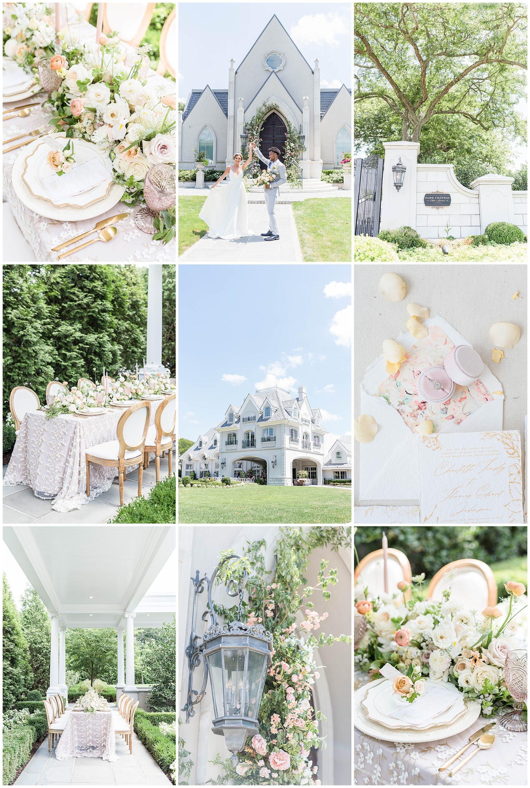 park chateau garden wedding
