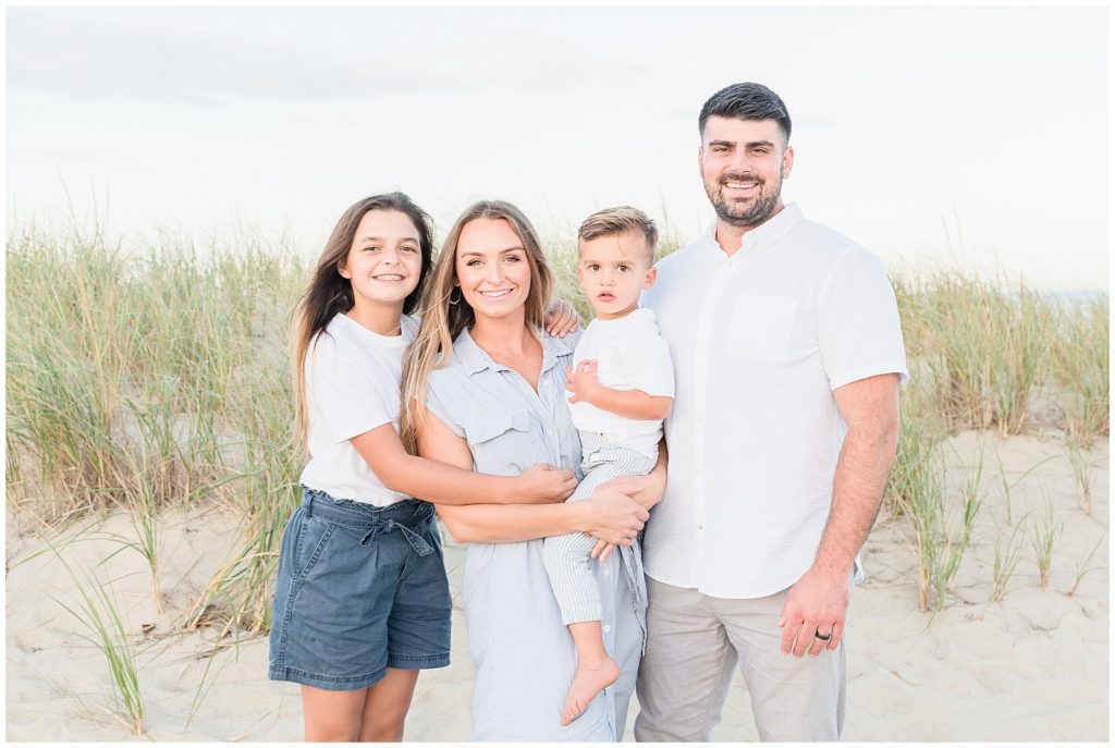 sea girt family beach photos