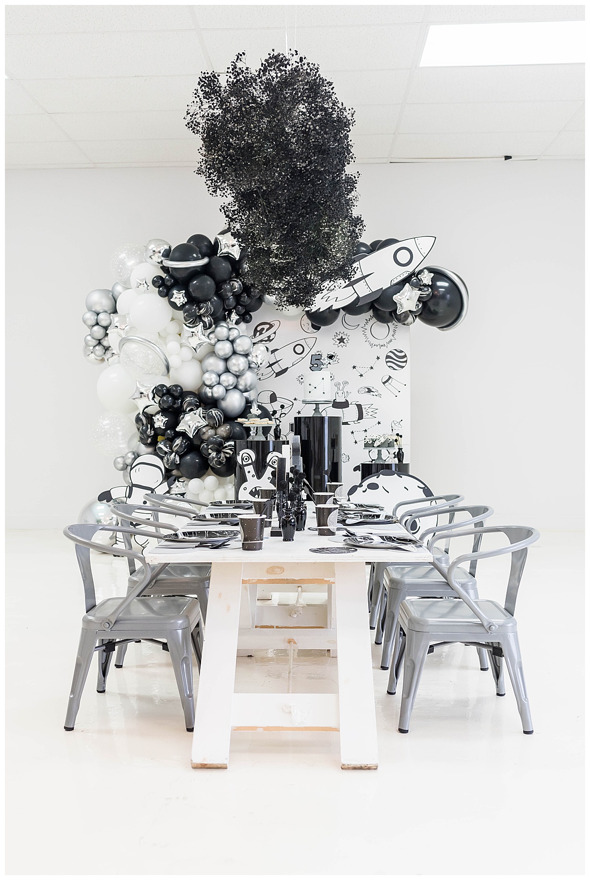 outer space party decor