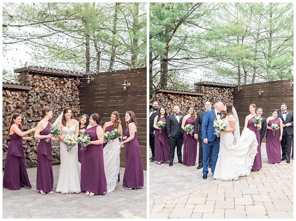 bridal party photos