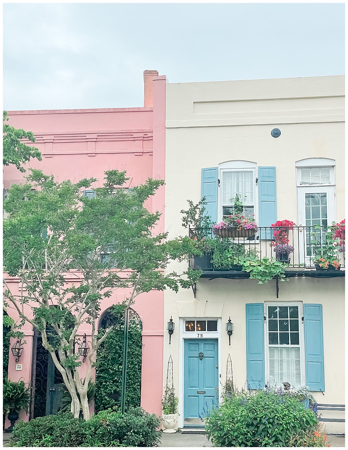 rainbow row Charleston