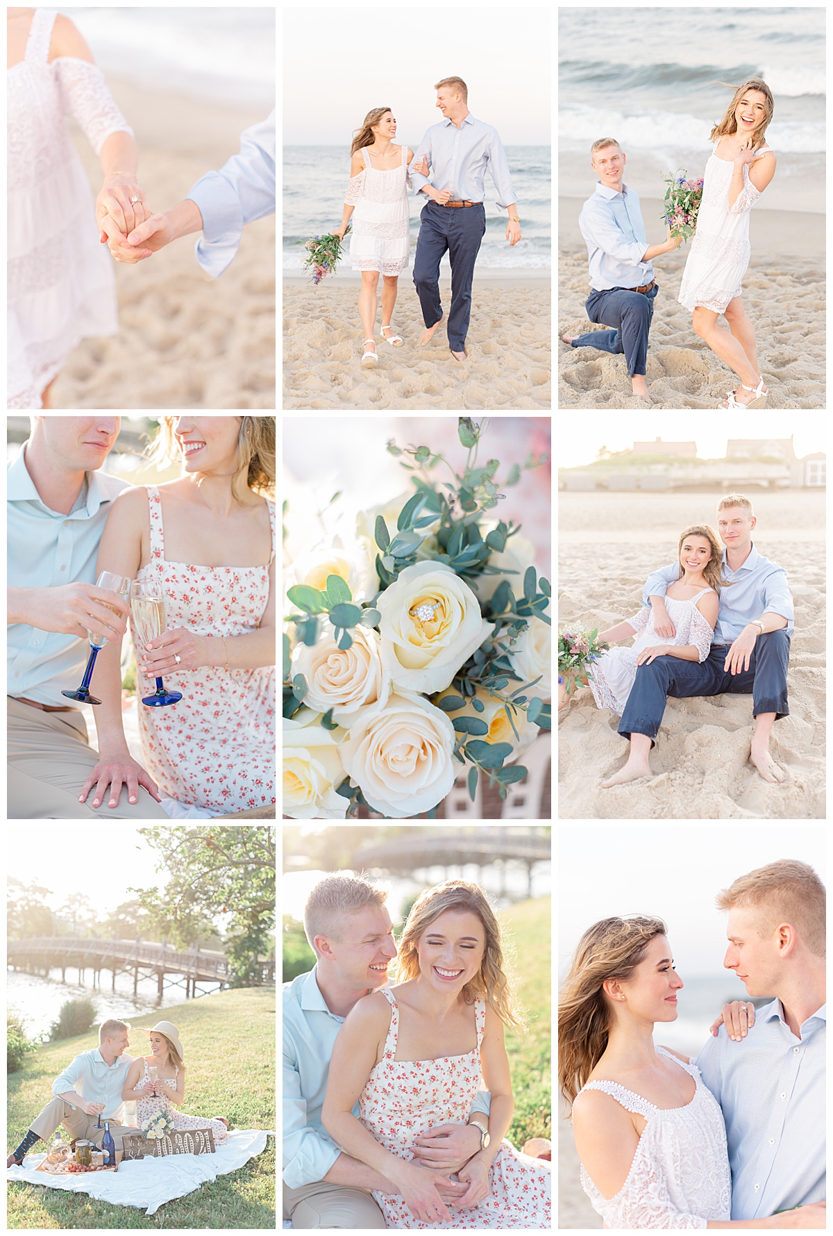 spring lake engagement