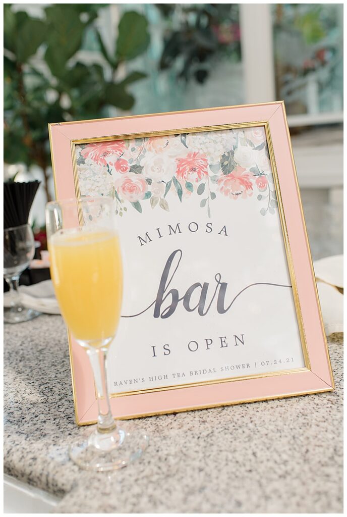 mimosa bar sign