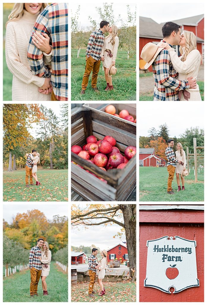 hacklebarney farm cider mill engagement