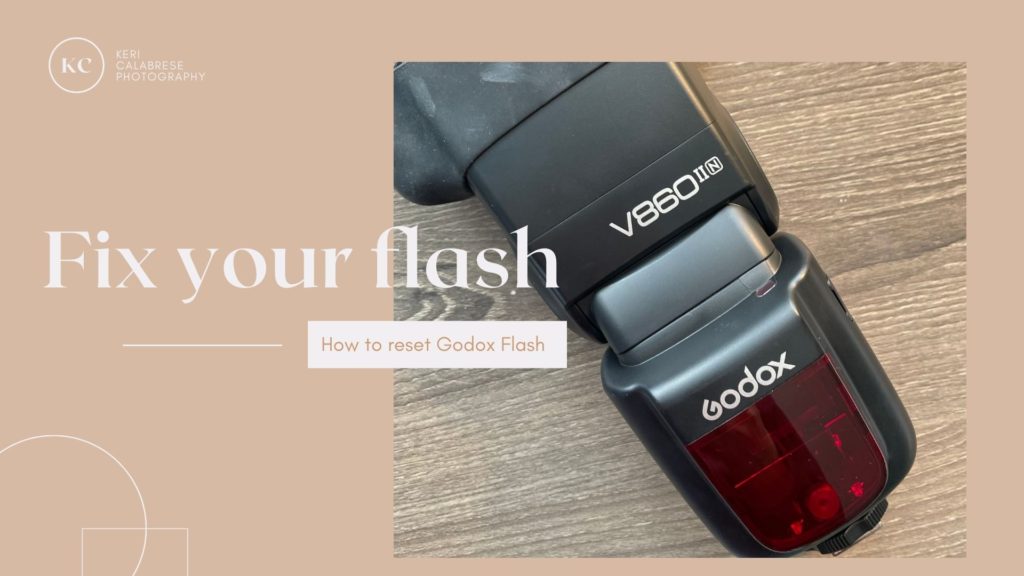 how to reset your godox flash
