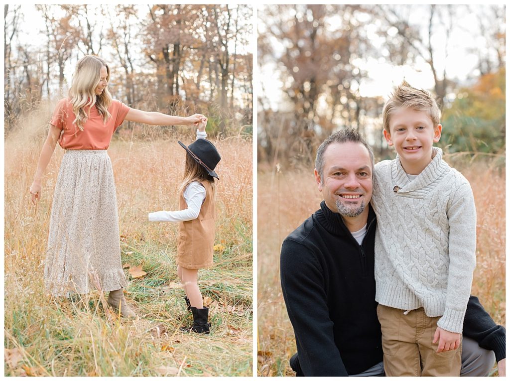 best fall family photo location