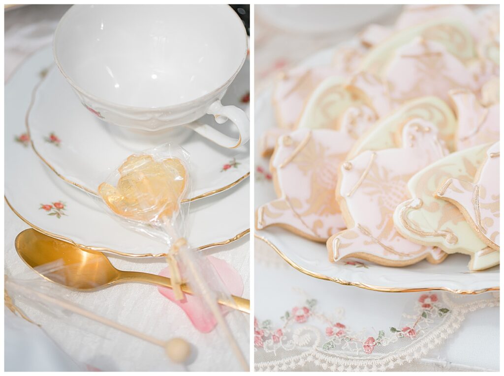 bridal shower tea party desserts