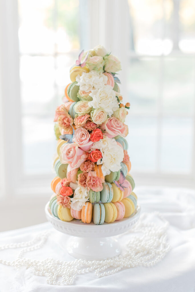 bridal shower macarons