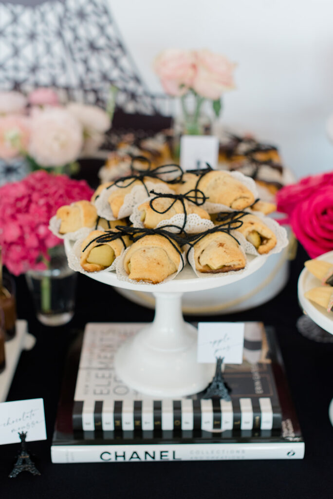 paris themed bridal shower