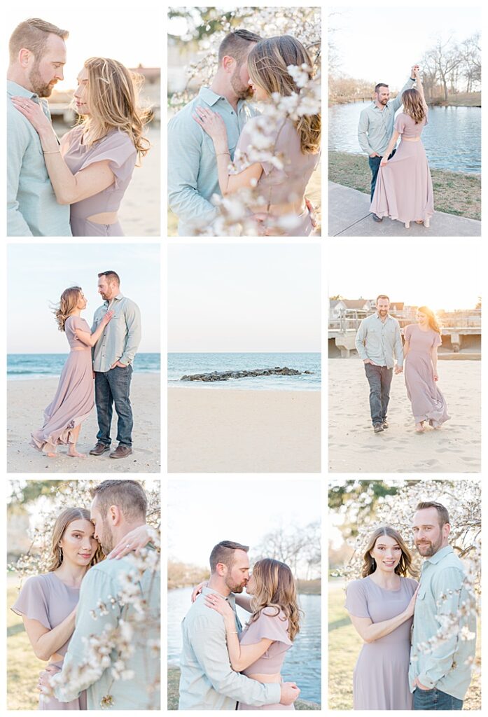 spring lake engagement