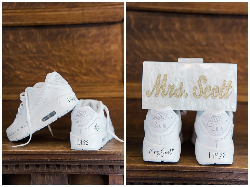 custom nike wedding shoes