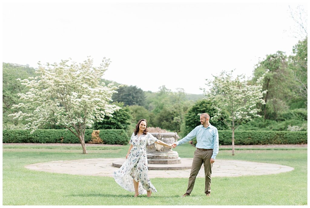 ringwood manor engagement photos