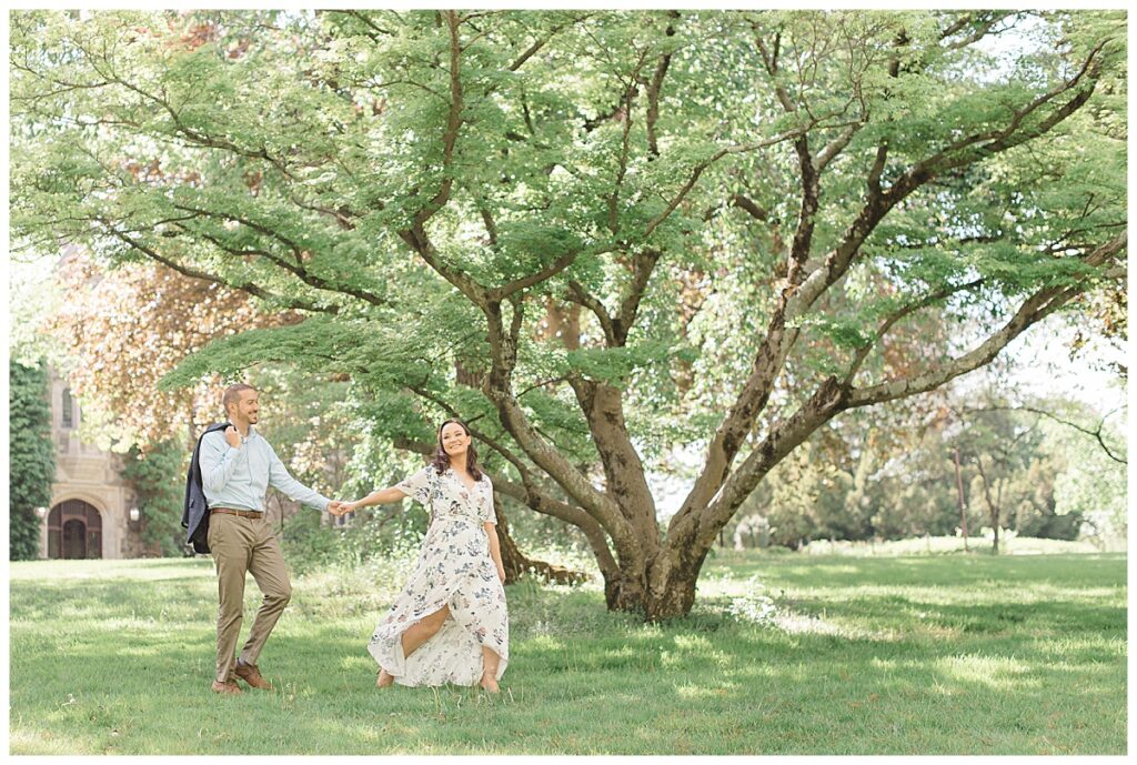 ringwood manor engagement session