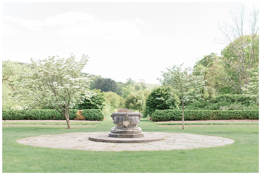 nj botanical gardens engagement