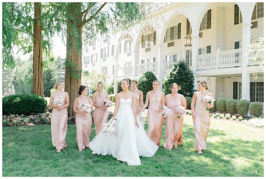 bridesmaids at madison hotel