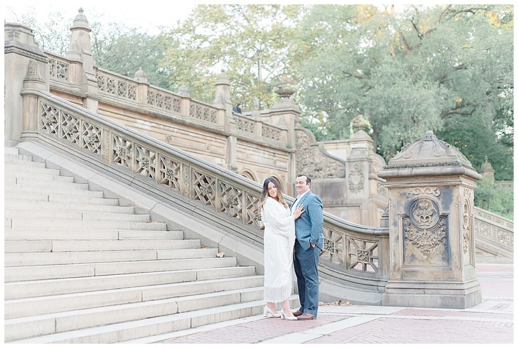 Carol & Christian's Central Park - Bethesda Terrace Engagement Session, New  York City