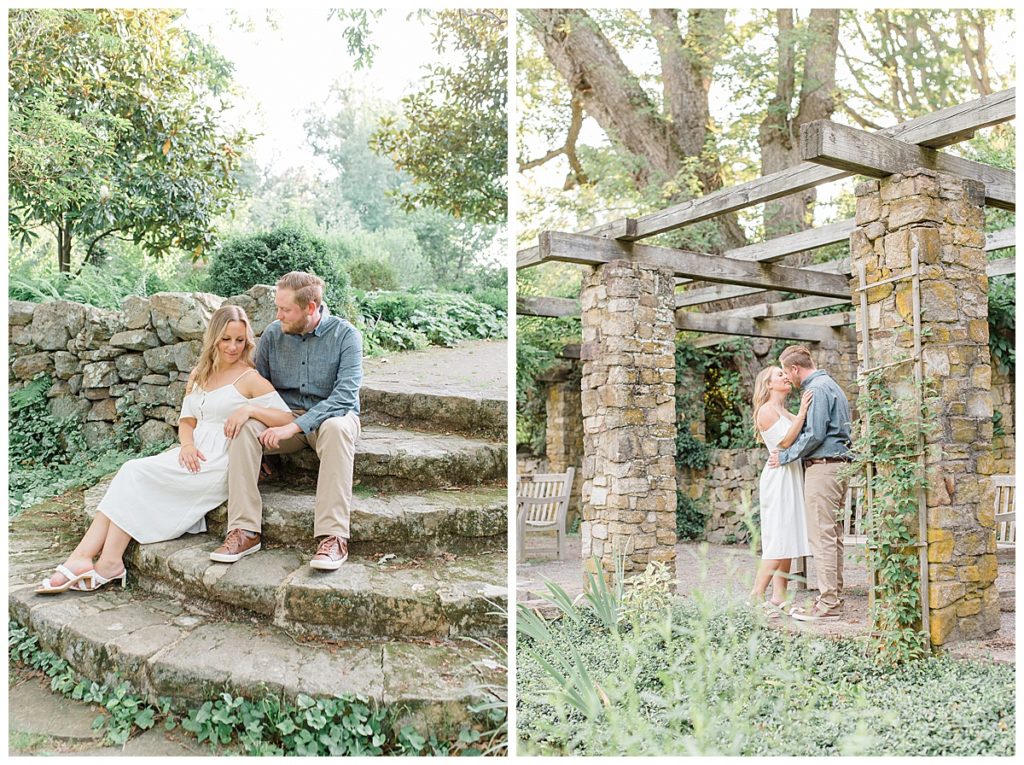 best nj garden engagement session location