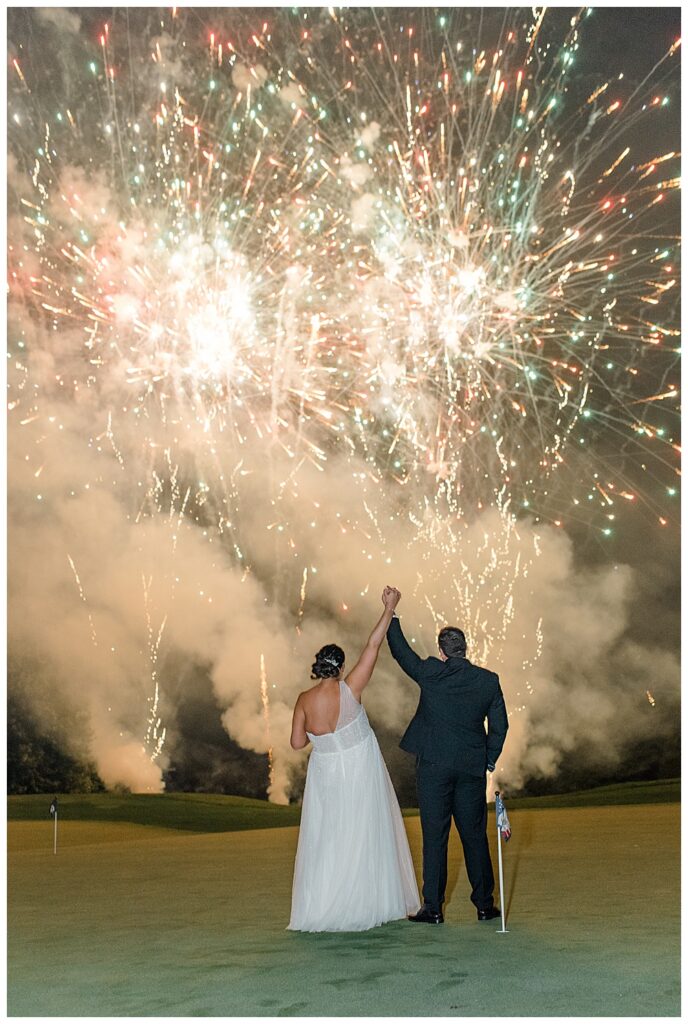 wedding fireworks