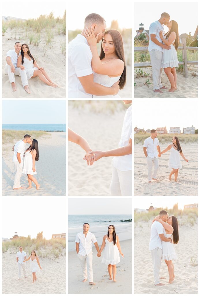 sea girt engagement pics