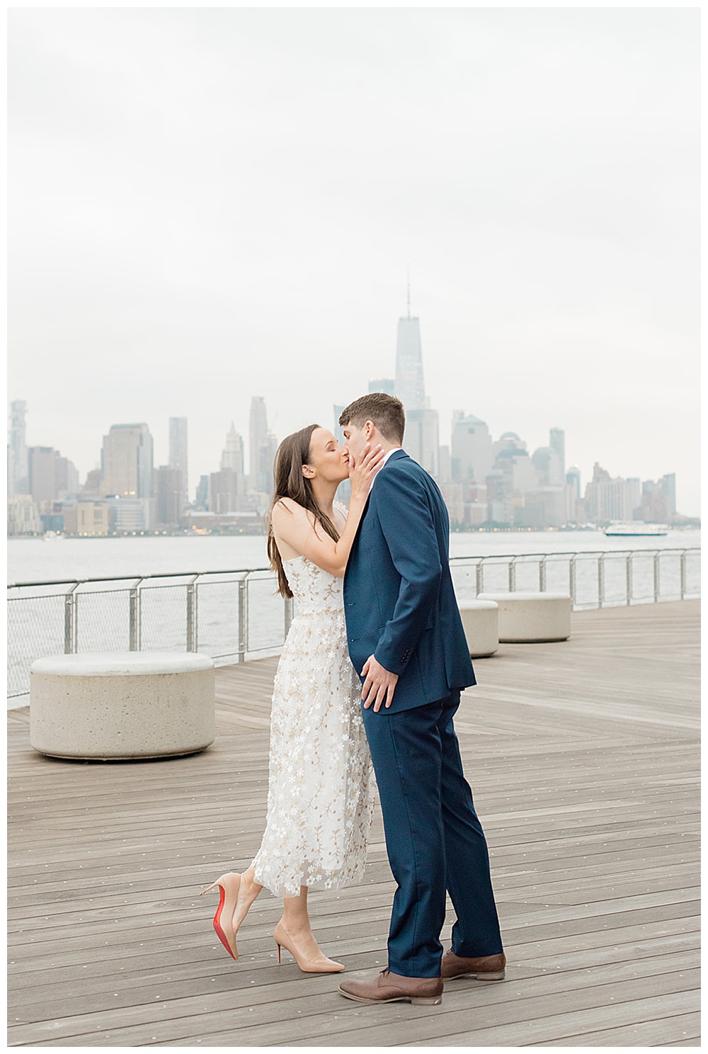 Beach Engagement Session, Sandy Hook, NJ | Nicole & Ryan | torikelner.com