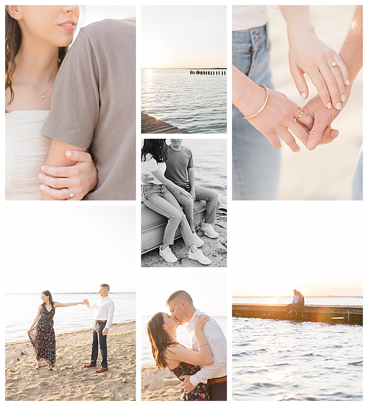 lavallette engagement photos