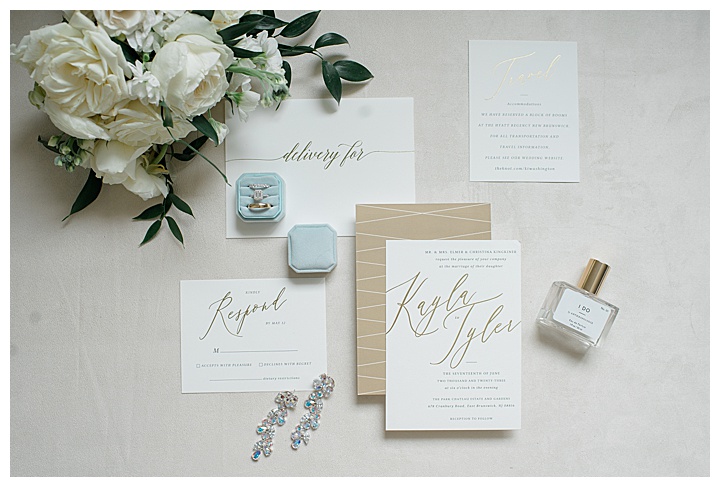 wedding invitation suite