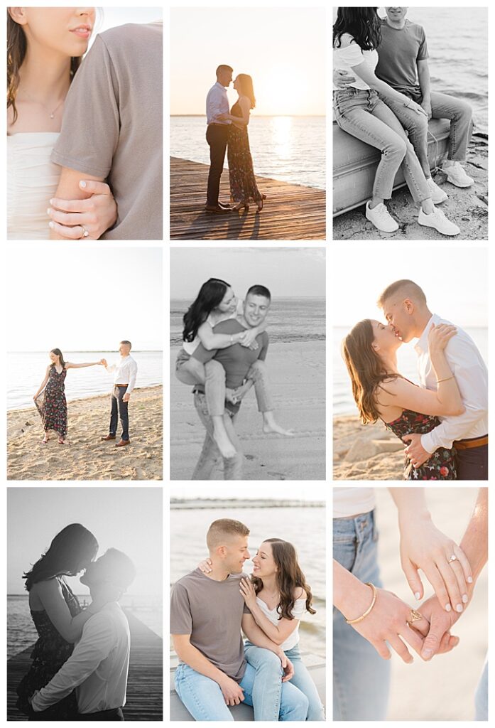 lavallette nj engagement photos