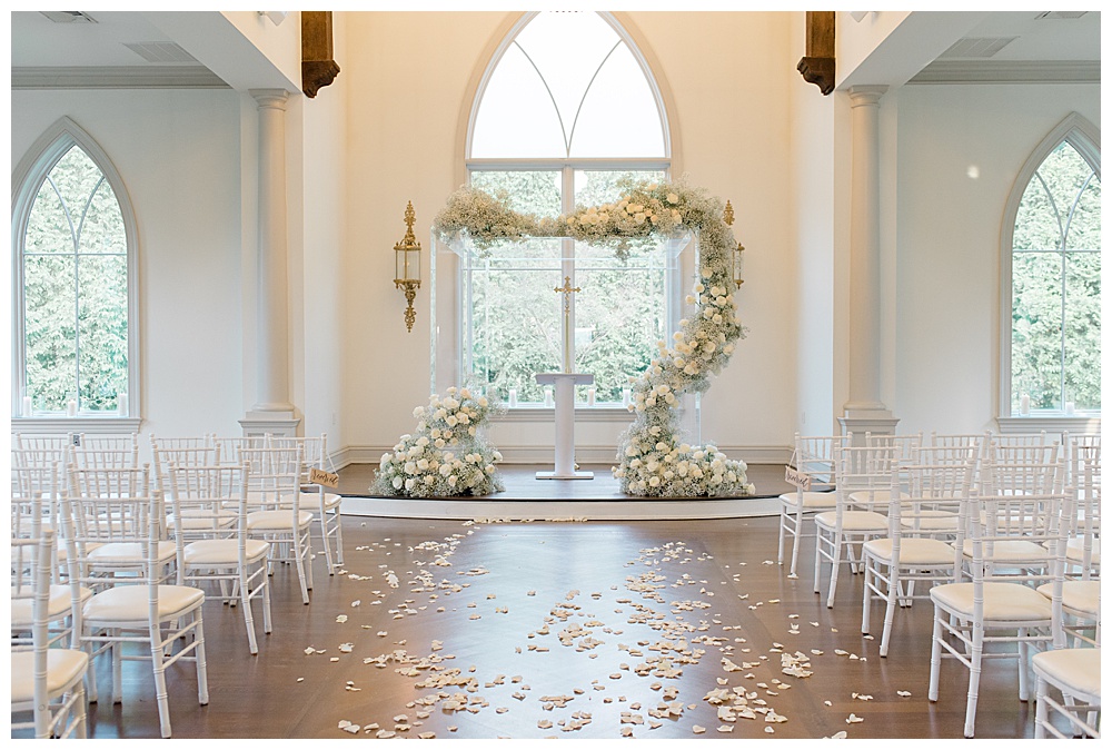 wedding arch park chateau