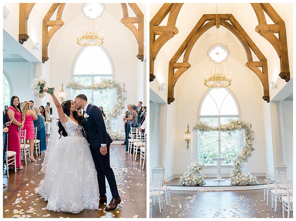 park chateau wedding ceremony