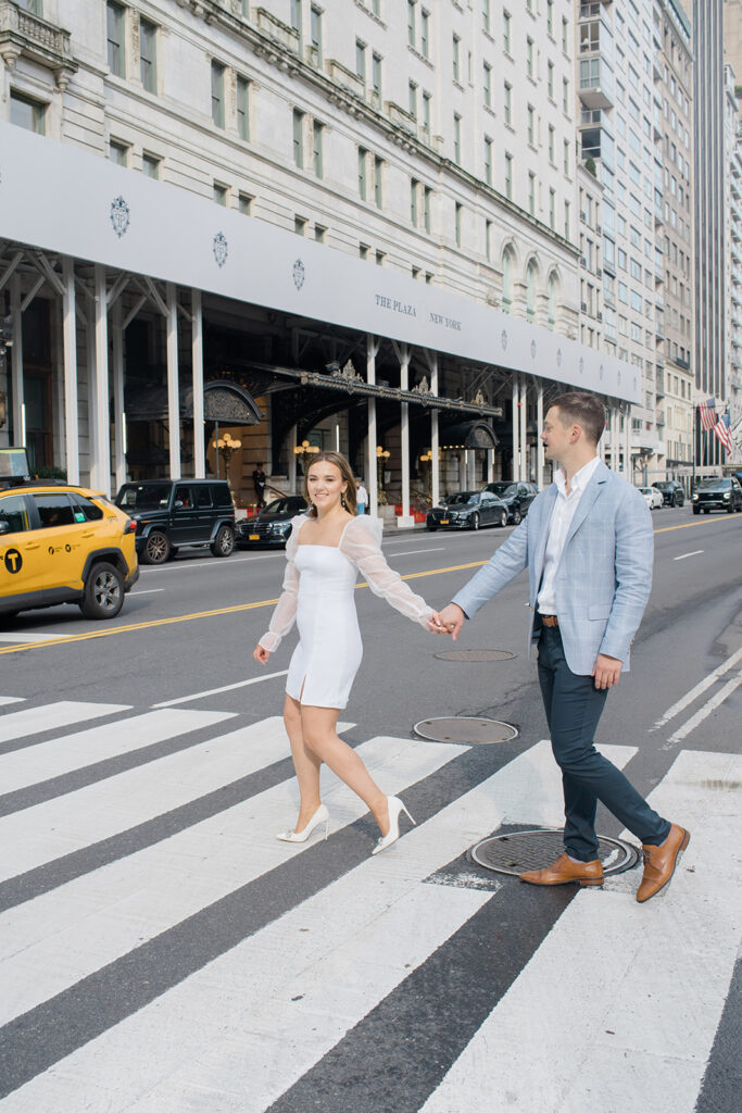 manhattan engagement session