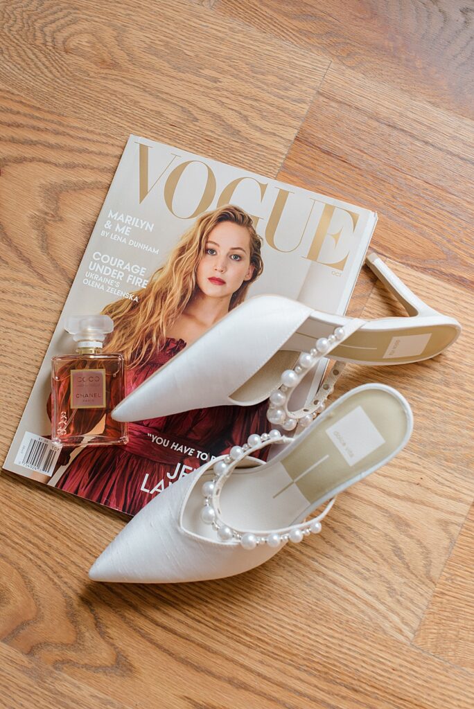 vogue wedding details