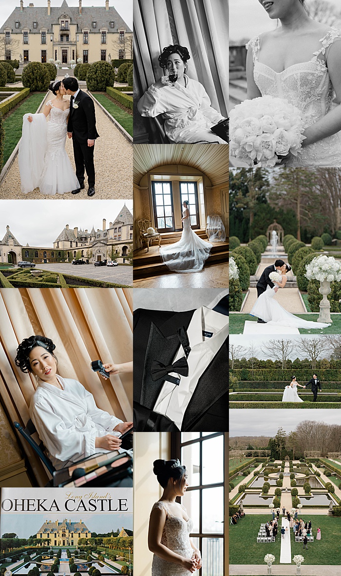 oheka castle wedding spring